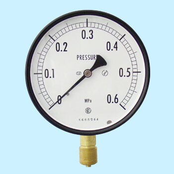 長野 普通形圧力計(A枠立形・φ100・G3/8B・0.0~1.00Mpa) AE20-131-1.0
