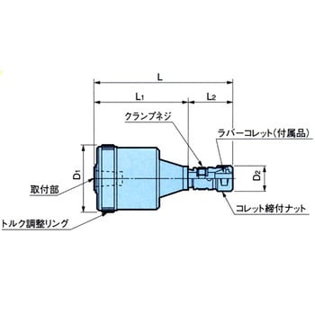 アキュータッパー BIG DAISHOWA タップホルダ 【通販モノタロウ】