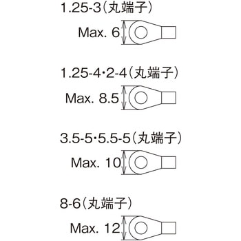丸端子ねじ止め用絶縁キャップ(OA-QM) オーム電機(配線パーツ)