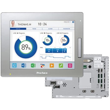 PFXSP5500TPD ST6000�V���[�Y Pro-face(�V���i�C�_�[�G���N�g���b�N) ��ʃT�C�Y10�^SVGA  PFXSP5500TPD 02022213
