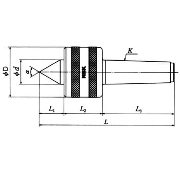 LC-5A 回転センタ 1個 NSK(日本精工) 【通販サイトMonotaRO】