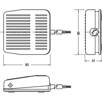 フットスイッチ汎用タイプ 国際電業
