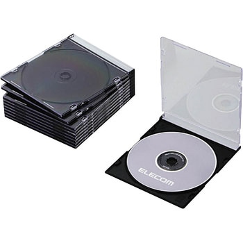 Blu-ray/DVD/CDケース(スリム/PS/1枚収納) エレコム