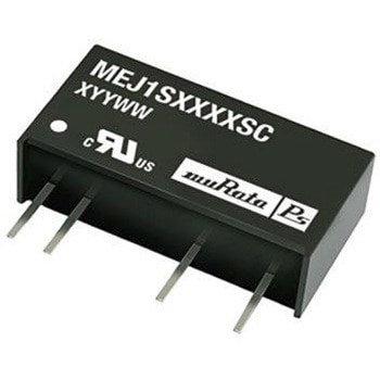 Murata Power Solutions DC-DCコンバータ Vout：5V dc 4.5 → 5.5 V dc， 1W， MEJ1S0505SC Murata Power Solutions