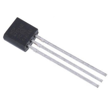 Microchip 温度センサIC， ±1℃， アナログ， 3-Pin TO-92 MICROCHIP