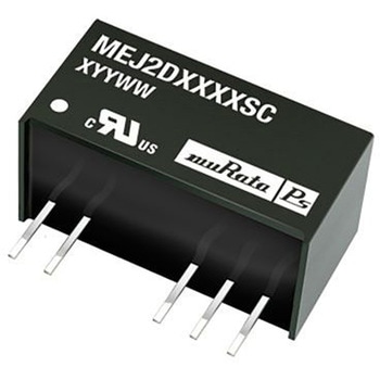 Murata Power Solutions DC-DCコンバータ Vout：±12V dc 10.8 → 13.2 V dc， 2W， MEJ2D1212SC Murata Power Solutions