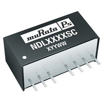 Murata Power Solutions DC-DCコンバータ Vout：15V dc 18 → 36 V dc， 2W， NDL2415SC Murata Power Solutions