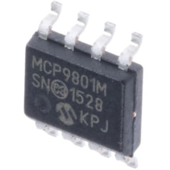 Microchip デジタル温度センサ， ±0.5℃， シリアル-I2C， SMBus， 8-Pin SOIC MICROCHIP