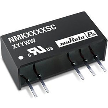 Murata Power Solutions DC-DCコンバータ Vout：±15V dc 10.8 → 13.2 V dc， 2W， NMK1215SC Murata Power Solutions