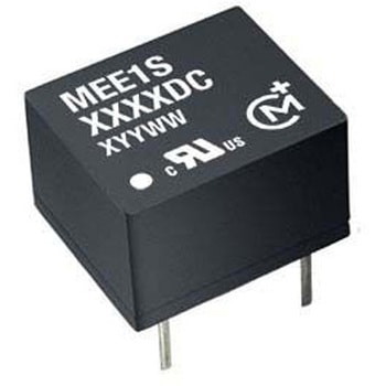 Murata Power Solutions DC-DCコンバータ Vout：12V dc 4.5 → 5.5 V dc， 1W， MEE1S0512SC Murata Power Solutions