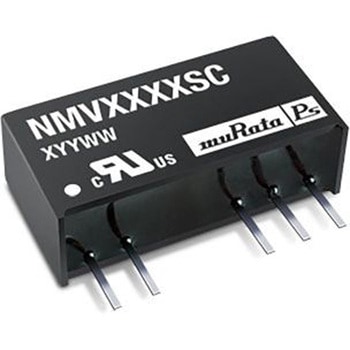 Murata Power Solutions DC-DCコンバータ Vout：±15V dc 10.8 → 13.2 V dc， 1W， NMV1215SC Murata Power Solutions