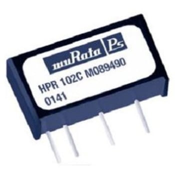 Murata 絶縁DC-DCコンバータ Vout：5V dc 4.5 → 5.5 V dc， 0.75W， HPR100C MURATA(村田製作所)