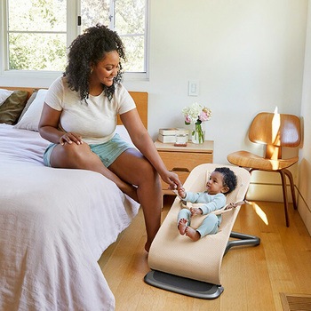 エルゴベビー Ergobaby evolve バウンサー メッシュ ダッドウェイ