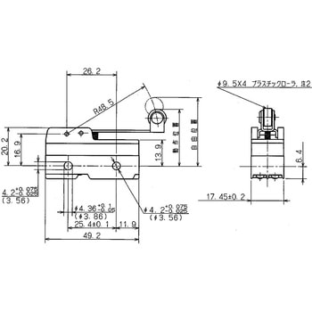一般用基本スイッチ Z 基準形 omron(オムロン)