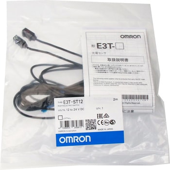 E3T-ST12 2M 超小型・超薄型アンプ内蔵形光電センサ E3T (M2取りつけタイプ)(透過形) 1セット オムロン(omron)  【通販モノタロウ】