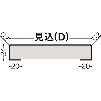 Mt5265 13ml ハピアベイシス無目枠固定式 1本 大建工業 通販サイトmonotaro