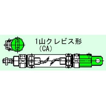 CMK2-CA-25-25 タイトシリンダ CMK2シリーズ 一山クレビス形(CMK2-CA