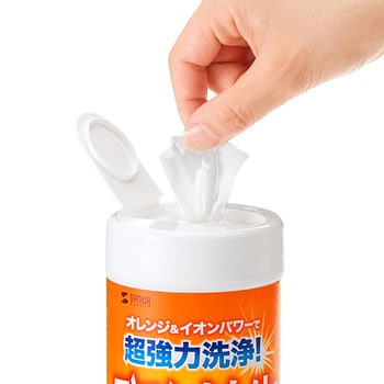 ウェットティッシュ(強力タイプ) サンワサプライ