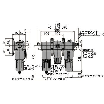 C8000-25-F �N�����G�A���j�b�g(�I�[�g�h�����t) CKD 02098704