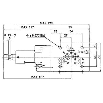 ダイキン スタック弁Pポート減圧弁 ( MG-06P-1-11 ) ダイキン工業(株