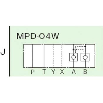 ダイキン システムスタック弁 呼び径1/2 □▽457-0707 MPD-04B-20-10 1台-