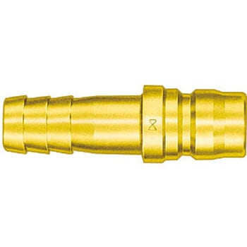 TSPカプラ プラグ (ホース取付用) 真鍮製 日東工器