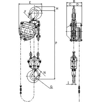 KII 懸垂式チェーンブロック