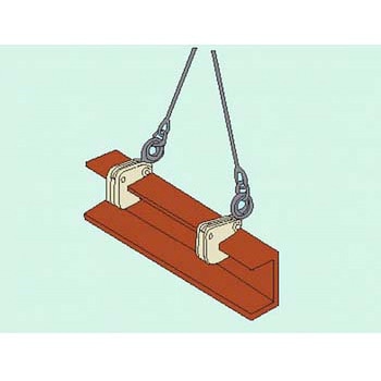 横つり専用クランプ(ロックスプリング付) 日本クランプ(JAPAN CLAMP)