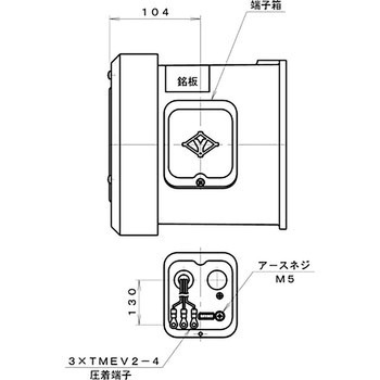 シロッコ型電動送風機(フランジ取付) 淀川電機製作所