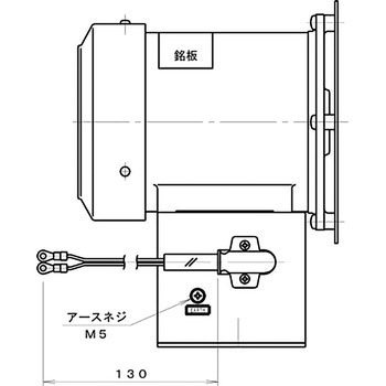 プレート型電動送風機 淀川電機製作所