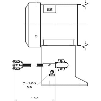 ターボ型電動送風機 周波数50/60Hz兼用 標準型