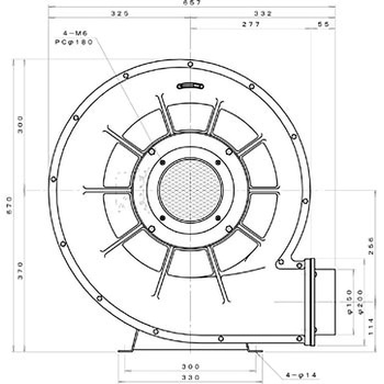 高圧ターボ型電動送風機 淀川電機製作所