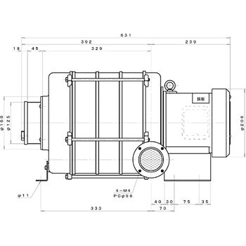 ターボ型電動送風機 淀川電機製作所