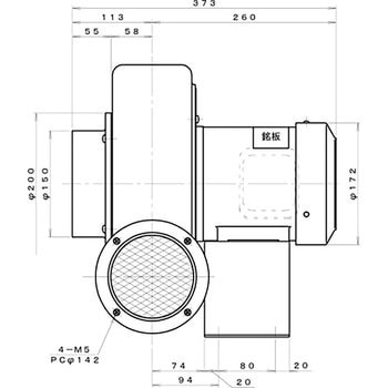 低騒音型電動送風機 淀川電機製作所