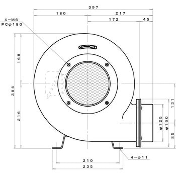 低騒音型電動送風機 淀川電機製作所