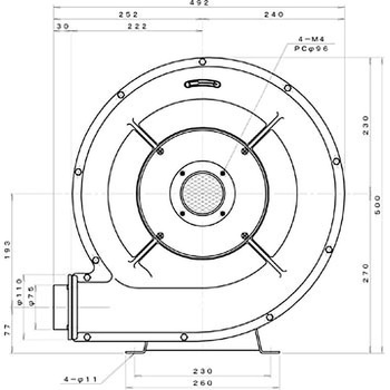 高圧ターボ型電動送風機 淀川電機製作所