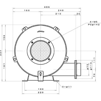 多段ターボ型電動送風機 淀川電機製作所