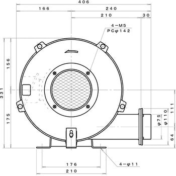 多段ターボ型電動送風機 淀川電機製作所