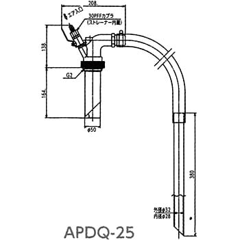 APDQ-25AS エアコンプレッサー使用 ドラム缶用ポンプ 1個 アクア