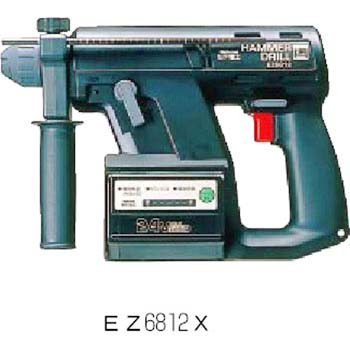 パナソニック（松下電工）24V 充電式ハンマードリル 日曜大工にての使用品　バッテリー購入後充電回数　2回（1個のみ） パナソニック ハンマードリル EZ6812 松下電工 ハンマードリル 24v