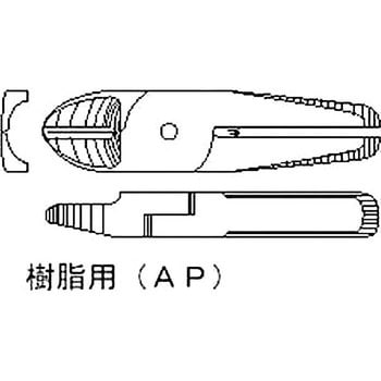 エアーニッパー用ブレード(刃のみ) (樹脂用) ベッセル 空圧工具付属品