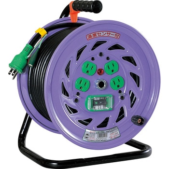 NF-EB34 屋内型 単相100Vアース・ブレーカー付 電工ドラム 日動工業 02169282