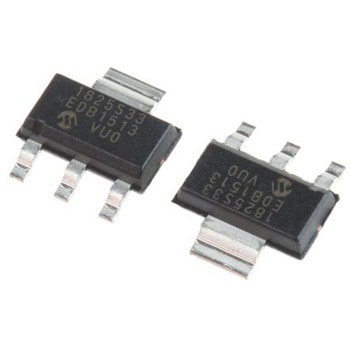 Microchip 電圧レギュレータ 低ドロップアウト電圧 3.3 V， 3+Tab-Pin， MCP1825S-3302E/DB MICROCHIP