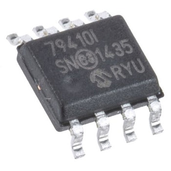 Microchip， リアルタイムクロック(RTC)表面実装， I2C， 8-PinMCP79410-I/SN MICROCHIP