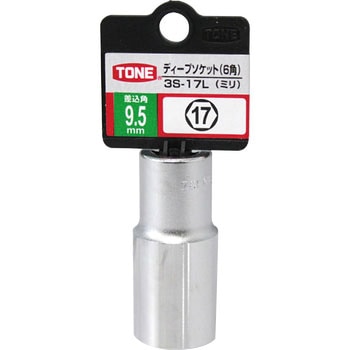 ディープソケット (6角) TONE トネ (前田金属工業)