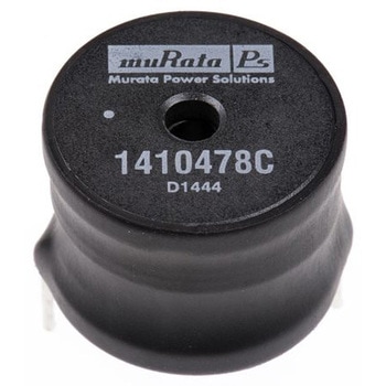 Murata Power Solutions リードインダクタ， 100 μH， 7.8A， ラジアル， 1410478C - Murata Power Solutions