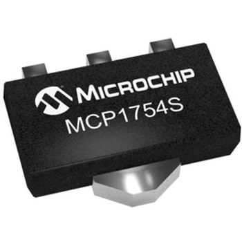 Microchip 電圧レギュレータ 低ドロップアウト電圧 昇降圧 3.3 V， 3-Pin， MCP1754ST-3302E/MB MICROCHIP