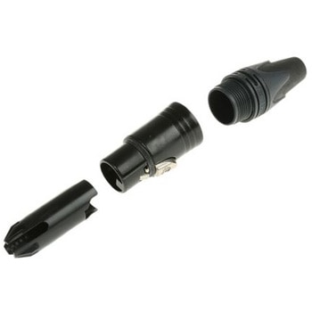 Neutrik XLRコネクタ メス 5極 ストレート ケーブルマウント NC5FXX-BAG ニッケルの上に銀めっき - NEUTRIK
