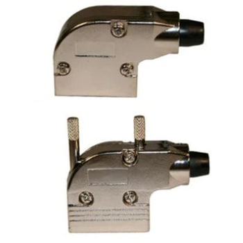 Norcomp D-Sub バックシェエル 981 シリーズ 15 極 高密度D-Sub， シルバー， 981-015-030R121 NORCOMP