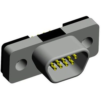 Norcomp D-subコネクタ， 9極， メス， スルーホール実装， 380-009-213L001 NORCOMP